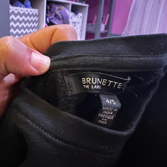 Kids brunette the label crewneck - Picture 2 of 2